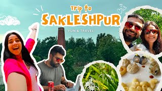 Travel Vlogs Trip to Sakleshpur  akanchasharma [upl. by Enohpesrep]