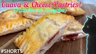 Pastelitos de Guayaba  Guava amp Cheese Pastries From Cuba  Shorts [upl. by Notsa]