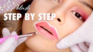 How to do Lip Tattoo for beginners step by step [upl. by Eletnahc81]