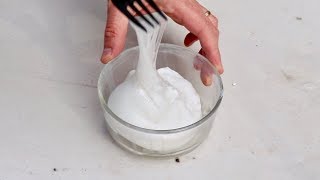 Acetone Magic Turning Styrofoam Into Slime [upl. by Yltnerb]