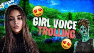 GIRL VOICE TROLLING A THIRSTY KID 🤤 [upl. by Otto]