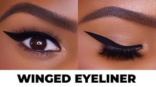 HOW TO Winged Eyeliner for Hooded Eyes  Ale Jay [upl. by Meluhs]