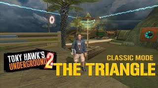 Tony Hawks Underground 2  Classic Mode THE TRIANGLE Sick Difficulty [upl. by Artim903]