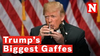 Donald Trump’s Biggest Gaffes [upl. by Nyleek262]