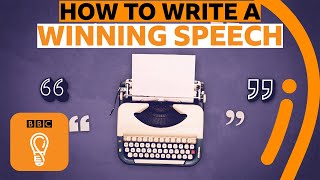 How to write a perfect speech  BBC Ideas [upl. by Nonna]