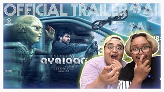 Ayalaan  Official Trailer  Sivakarthikeyan  ARRahman  Rakul Preet Singh  RRavikumar REACTION [upl. by Yalhsa]