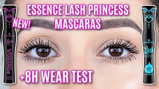 Essence Lash Princess Mascara Waterproof VS NEW Curl amp Volume  Best Essence Drugstore Mascaras 2021 [upl. by Marl]