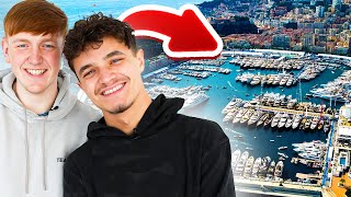 24 Hours In MONACO With LANDO NORRIS [upl. by Barraza]