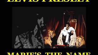 ELVIS PRESLEY  Maries the Name  REMIX [upl. by Kammerer]