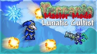 How To Defeat Lunatic Cultist In Terraria Master Mode [upl. by Leonhard]