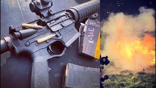 ATI OMNI Hybrid MAXX POLYMER AR15 FULL REVIEW [upl. by Leary]