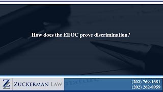 How does the EEOC prove discrimination [upl. by Lyndsay]