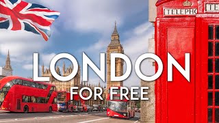 TOP 10 things to do in London for FREE  Travel Guide [upl. by Hgielram]