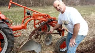 1948 Allis Chalmers G Plowing II [upl. by Pelag]