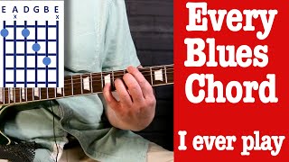 Blues Chords Guitar Lesson [upl. by Aya]