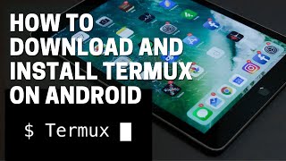 How To Download And Install Termux on Android 2021  how to upload files to GitHub from termux [upl. by Mckale]