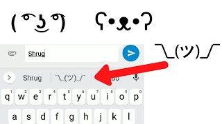 How to type Lenny Bear Shrug amp other text faces from your keyboard [upl. by Nigem]