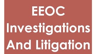 Handling EEOC Investigations amp Litigation｜hrsimplecom [upl. by Eednar]