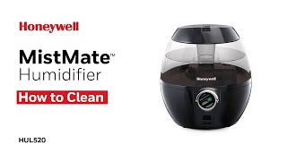 Honeywell MistMate™ Ultrasonic Cool Mist Humidifier HUL520  How to Clean [upl. by Ilil]