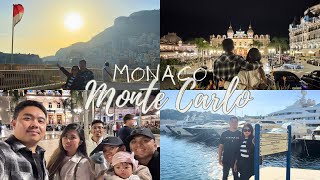 MONTE CARLO  MONACO VLOG [upl. by Odlopoel]