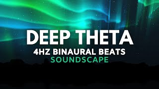 Astral  Deep Theta 4Hz  Binaural Beats Soundscape  Internal Focus Meditation Prayer  ASMR [upl. by Elletsirhc]