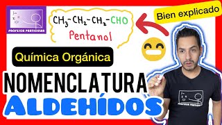 ✅​Nomenclatura ALDEHÍDOS Como Nombrar  𝙀𝙭𝙥𝙡𝙞𝙘𝙖𝙘𝙞ó𝙣 100 𝙀𝙛𝙚𝙘𝙩𝙞𝙫𝙖 😎​🫵​💯​ Química Orgánica [upl. by Cirenoj]