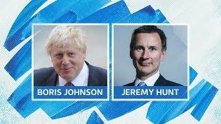 Live Tory leadership race Hunt and Johnson take questions at first hustings event  ITV News [upl. by Scarrow]