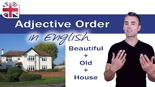 Adjective Order in English  English Grammar Lesson [upl. by Einohtna]