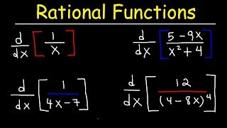 Derivatives of Rational Functions [upl. by Nalak]