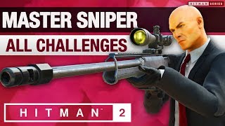 HITMAN 2 Sapienza  quotMaster Sniperquot Challenge Pack [upl. by Parik]