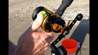 Conventional Reel Surf Casting with Chris Gallagher [upl. by Tomasina]