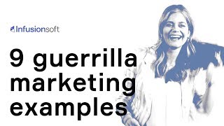 9 guerrilla marketing examples [upl. by Yornoc698]