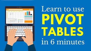 Learn Pivot Tables in 6 Minutes Microsoft Excel [upl. by Kellen]