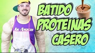 Batido de proteínas casero  Recetas Fitness [upl. by Cobby936]