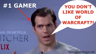 Henry Cavill being a GAMER for 6 min and 14 sec part 1 [upl. by Dnalyr257]