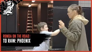 Ronda on the Road  WWE RAW Phoenix [upl. by Eilyac]