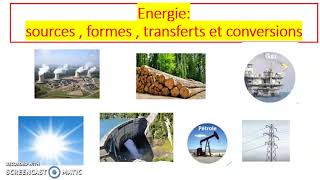 Energie sources  formes transferts et conversions [upl. by Asilat]