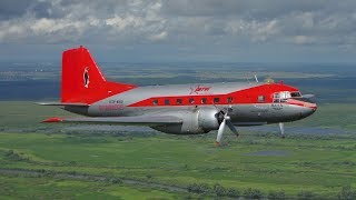 Mission ILYUSHIN IL14 1957 made  Air to Air and from Cockpit [upl. by Lisandra108]