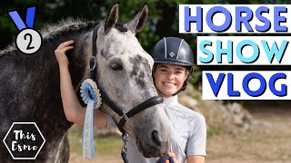 Horse Show Vlog We Came 2nd at our Second show AD  This Esme [upl. by Asiralc]