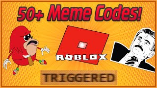 50 Roblox Meme CodesIDs 2020 [upl. by Nikola71]