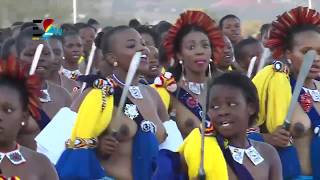 Buhle Betfu  Umhlanga Reed Dance 2018  Royal Eswatini Police [upl. by Kenleigh216]