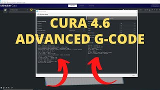 Ultimaker Cura 3D Printing Guide advanced gcode [upl. by Livesay]