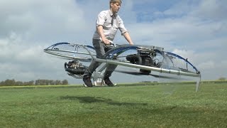 Homemade Hoverbike [upl. by Mit601]