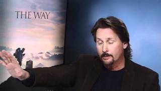 THE WAY  EMILIO ESTEVEZ INTERVIEW [upl. by Yumuk]