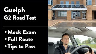 Guelph G2 Road Test  Full Route amp Tips on How to Pass Your Driving Test [upl. by Notsgnal]