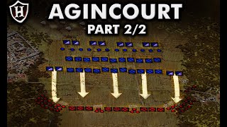 Battle of Agincourt 1415 AD Part 2  2 ⚔️ Victory against the odds [upl. by Gnuoy]