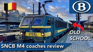 SNCB M4 Review The OldSchool Peak Train [upl. by Euqimod18]