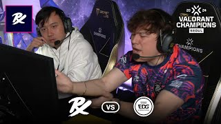 Paper Rex vs EDward Gaming  VALORANT Champions Seoul Match Highlights [upl. by Townsend]