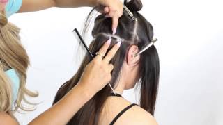 How to HaloCouture TapeIn Extensions [upl. by Landa]