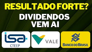 TRPL4 TRANSMISSÃO PAULISTA VALE VALE3 e BBAS3 BANCO DO BRASIL DIVIDENDOS E RESULTADOS 4T22 [upl. by Mace189]